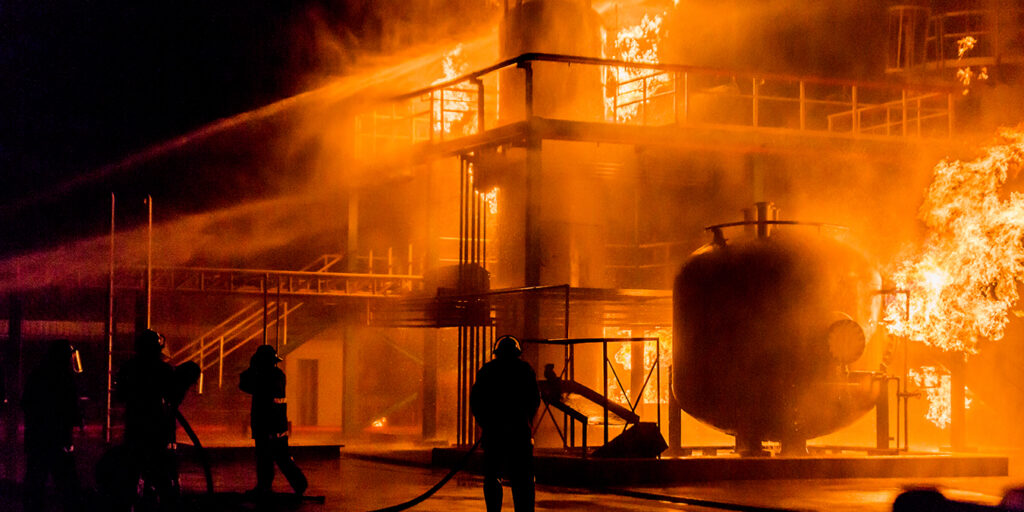 règles feu industriel